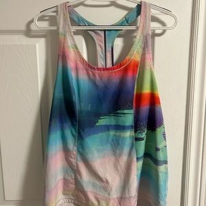 limited edition lululemon SEAWHEEZE tank top